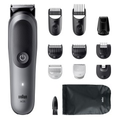 Braun All-in-One Series 5 AIO5560 Trimmer - Versatile, Stylish & Powerful Grooming Tool in Black
